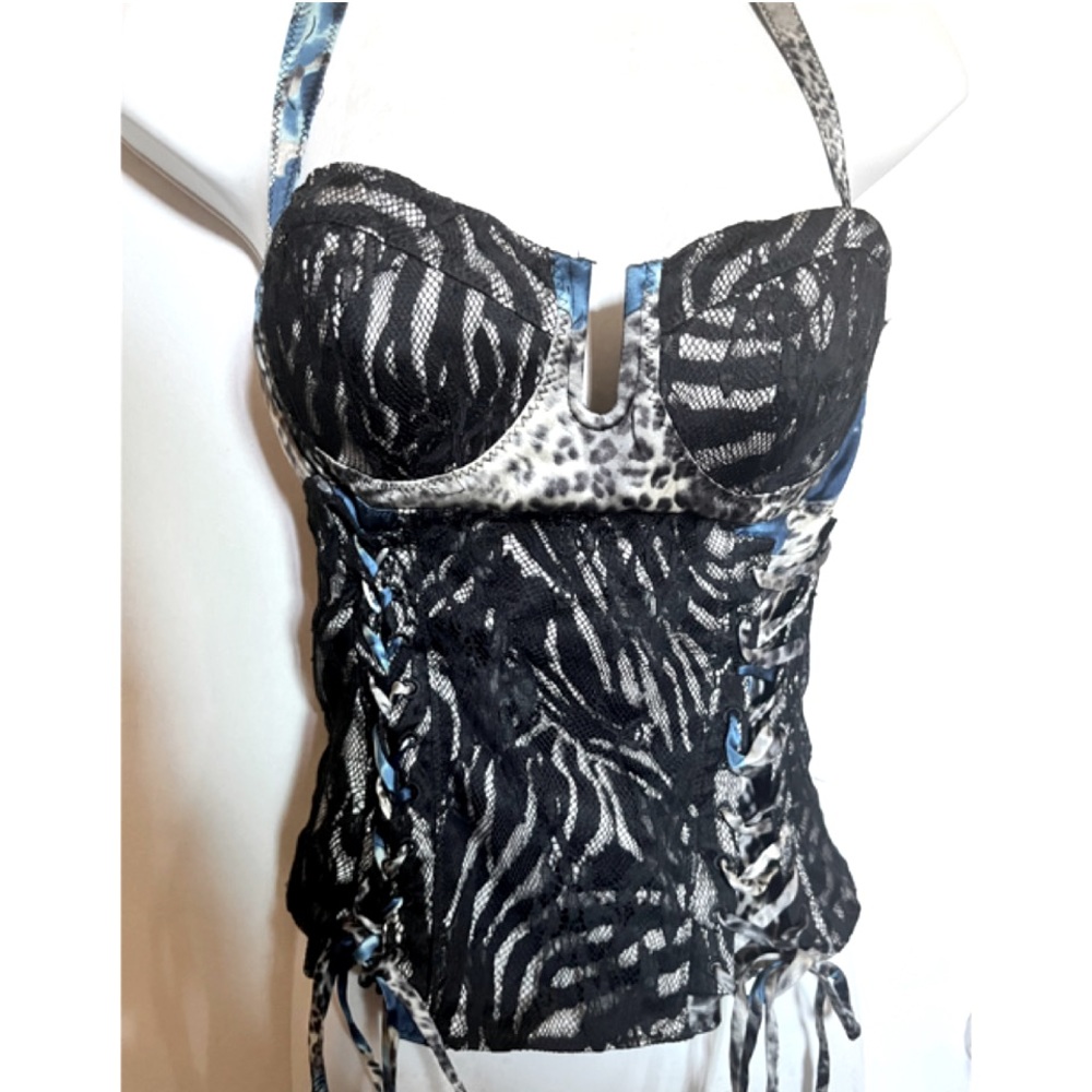 Marciano side tie up corset